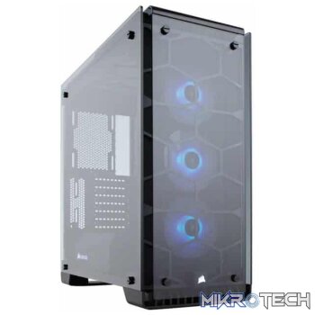 Corsair Crystal Series 570X RGB Mid Tower ATX Case  Black